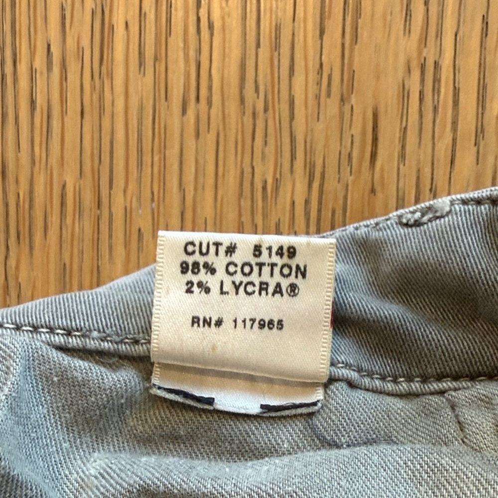 JBrand Gray Pencil Cargo Pants - Picture 2 of 5
